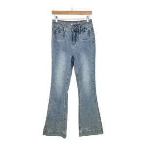 NWT a loves a Women's Denim Flare Jeans size‎ 28 Blue